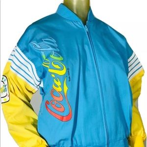 Rare Vintage Coca-Cola Zipper Jacket Size Small/16